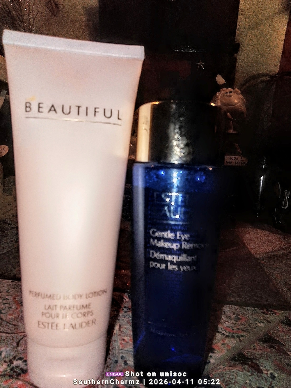 Estée Lauder Beautiful Perfumed Body Lotion & Gentle Eye Makeup Remover Duo